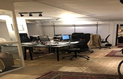 Our first office - small basement without windows