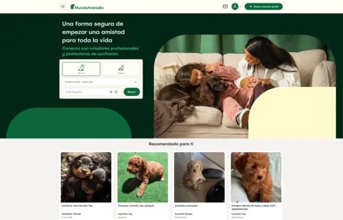 Mundo Animalia homepage